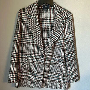 Forever 21 Plaid Blazer